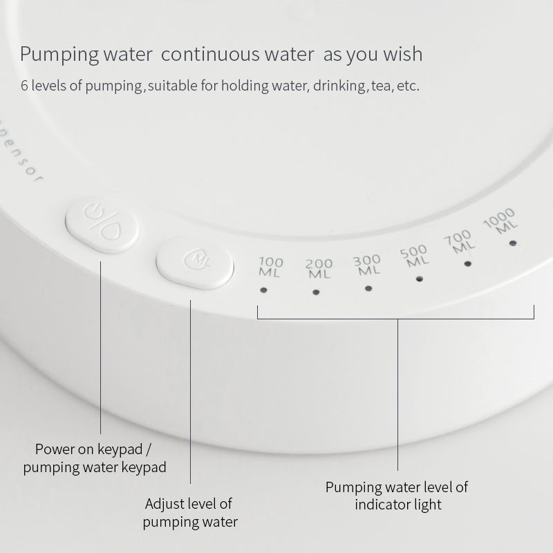 Automatic Water Bottle Dispenser Rechargeable Water Dispenser